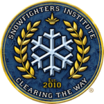 Snowfighters institute logo Carrington Lawn and Lanscape Middleton, WI
