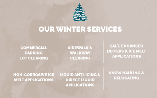 Our Winter Services by Carrington Lawn & Landscape