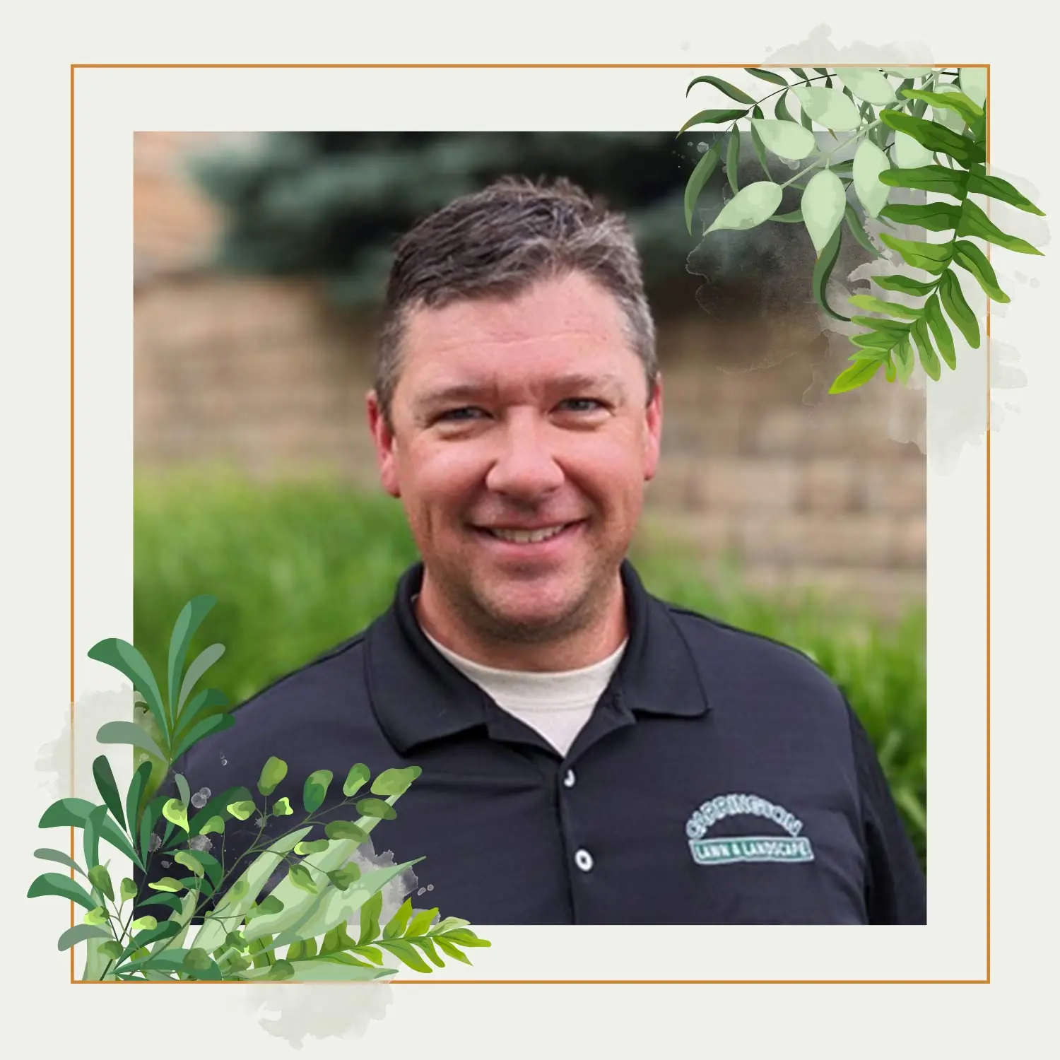 Mike, a Carrington Lawn & Landscape team member