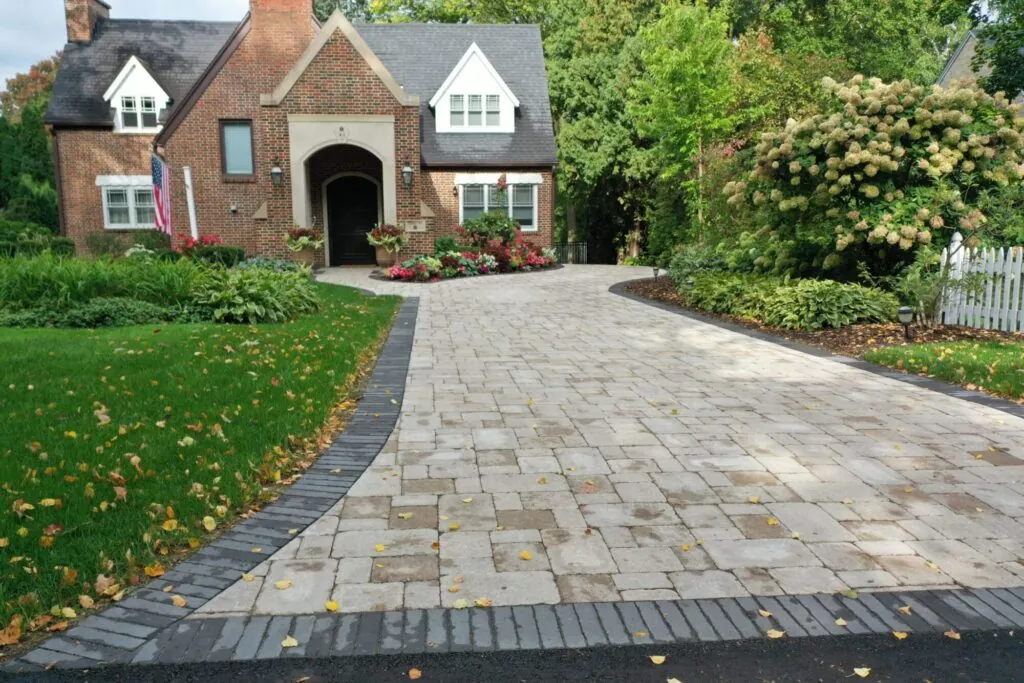 Paver Driveway Carrington Lawn and Landscape Madison, WI
