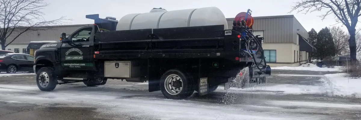 Carrington Lawn & Landscape automobile equipment for snow and ice management in Madison, WI