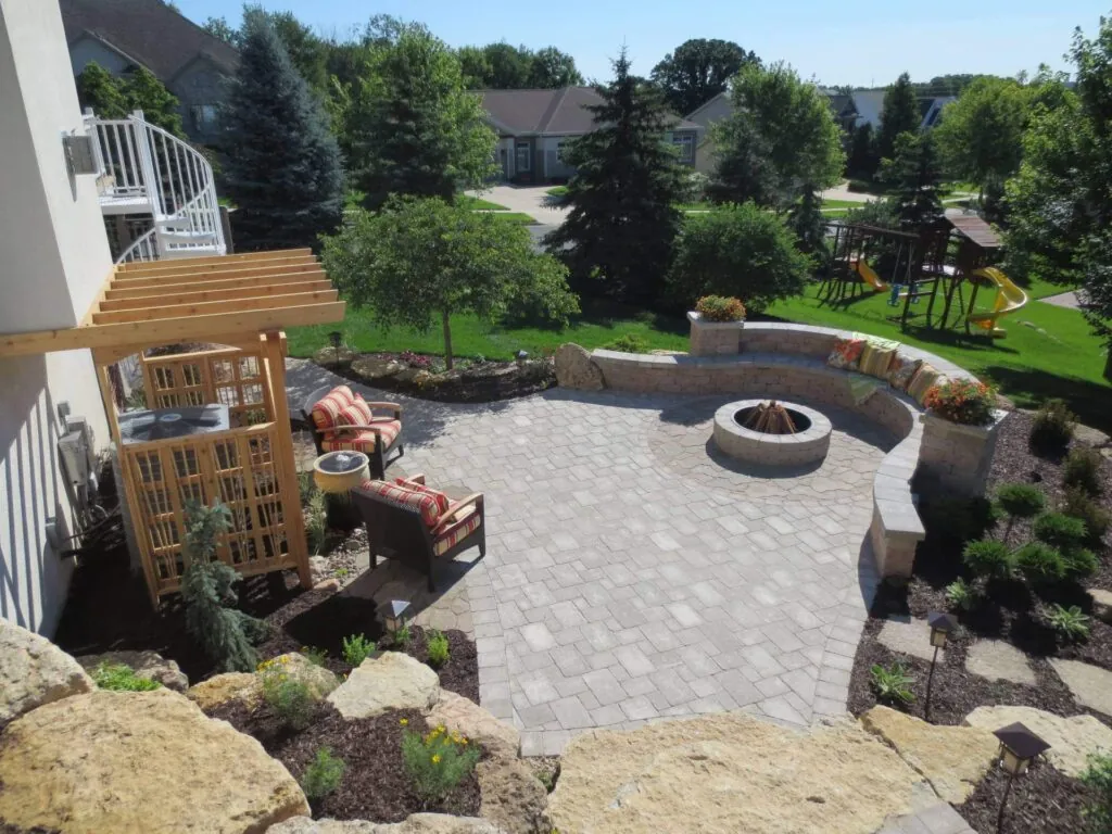 hardscape design Middleton, WI